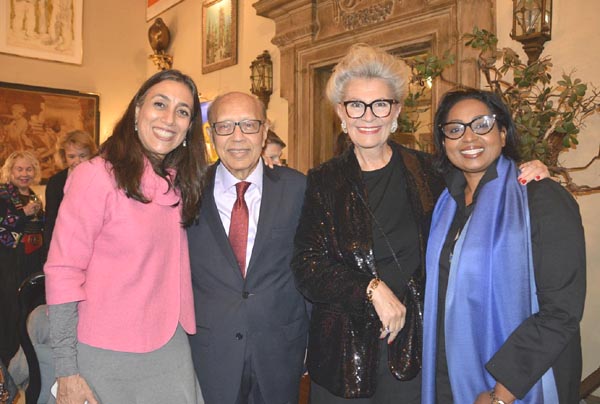 Laura Flores,, anwarul Chrowdhury, Boyay, Memissa Rambally,