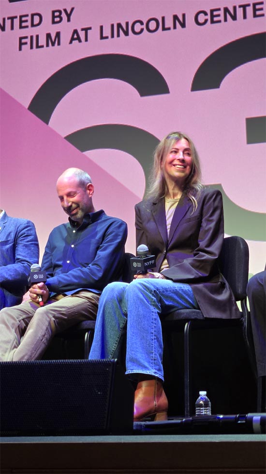 Noah Oppenheim writer and Kathryn Bigelow . photo by: Rose Billings Black Tie International Magazine