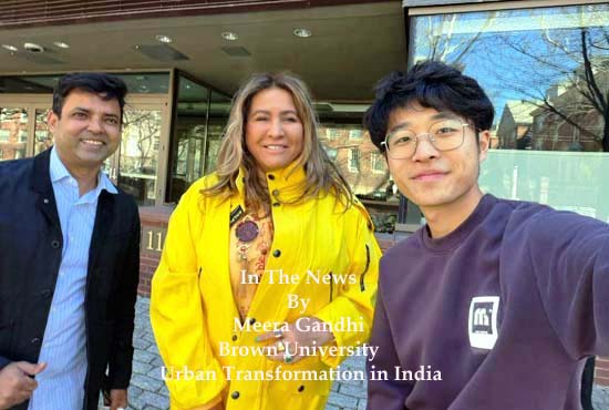 meera gandhi brown university yrban transformation of india