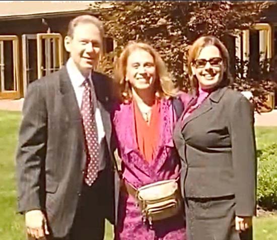 Russell, Dr. Judy and Juliana Oliveri