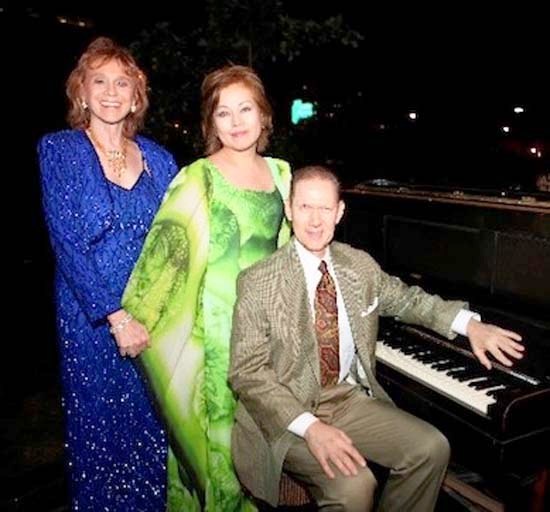 Judy Kuriansky, Tomoko Shibata and Russell Daisey