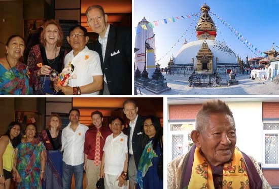 The 50th anniversary of the Chiniya Lama of Nepal and his wife