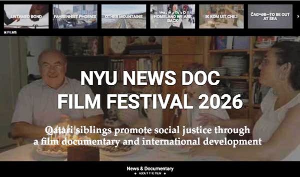 NYU News Doc Film Festival 2026