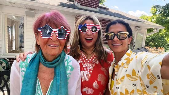 Meera Gandhi and family celebrated the 4th of July