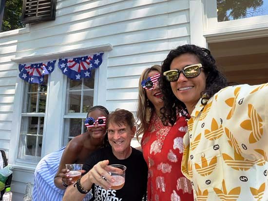 Meera Gandhi and family celebrated the 4th of July