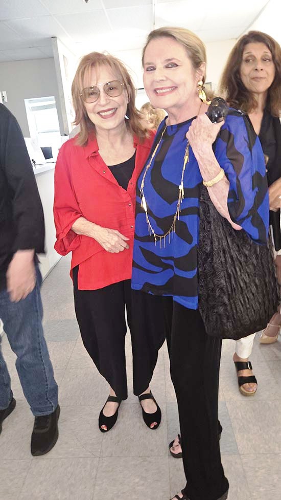 Joy Behr greeting Joy Behr