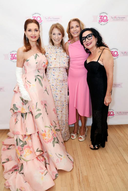 Jean Shafiroff , Candace &nbsp;Bushnell, Julie Ratner, Geralyn Lucas.  photo by: rob rich