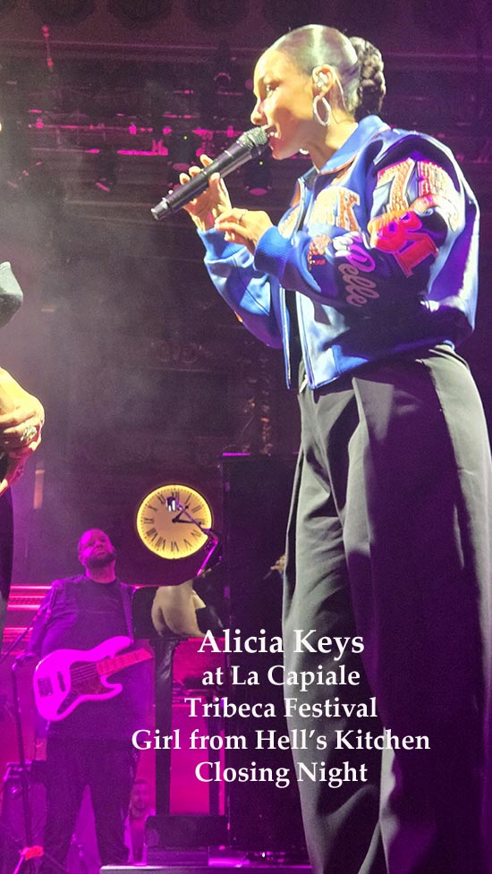 Alicia Keys, tribeca festival,