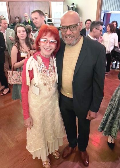 Dr. Judy and Laurence Fishburne