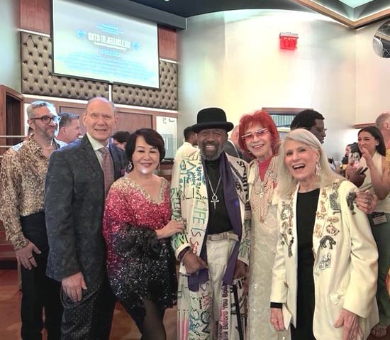Ben Vereen: Russell Daisey, Yue-Sai Kan, me, Jamie De Roy
