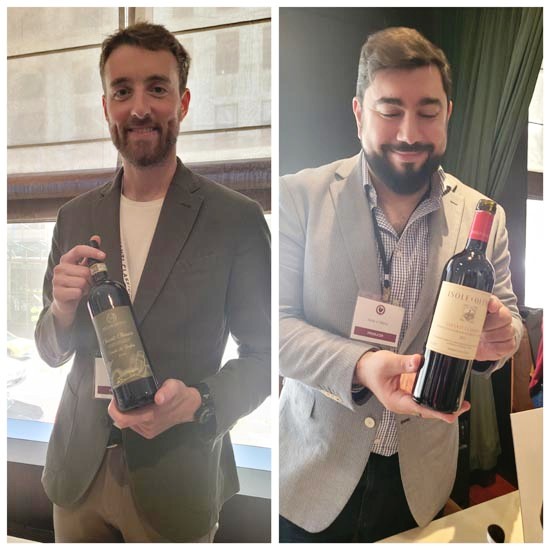 Gloria Cressler wine tasting, David Gunner,