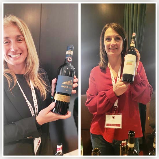 gloria Cressler wine tasting, Alessandra Angelini, Borgo Scopoto Wine & County Relais,Angela Fronti,Istine Radda in Chianti
