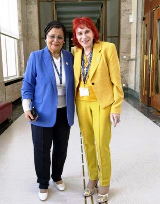 World Health Assembly-picture-11, judy kuriansky, Abla El-Alfy