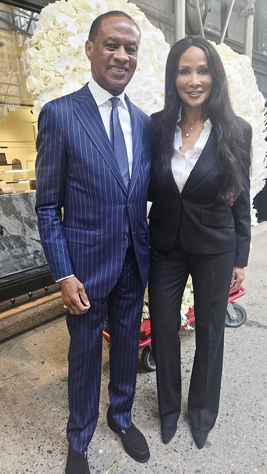 Beverly Johnson and her husband