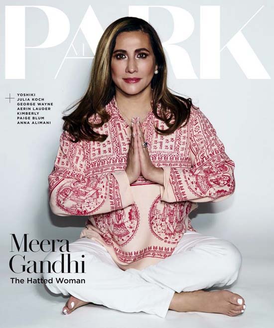 Meera Gandhi - Park Magazine Cover