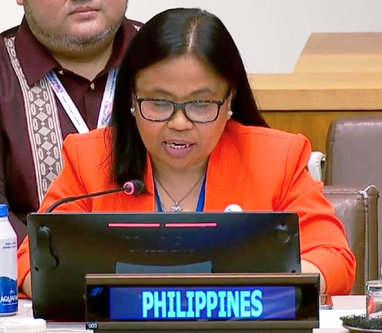 Africa Day at the UN< Leila C. Lora-Santos