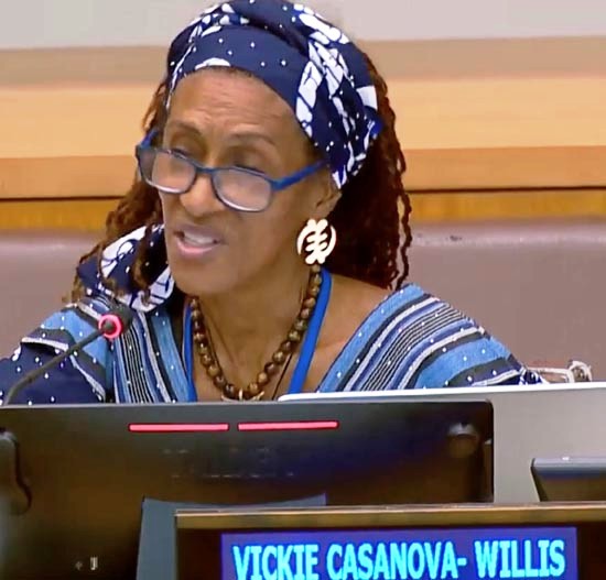 Africa Day at the UN, Vickie Casanova-Willis,