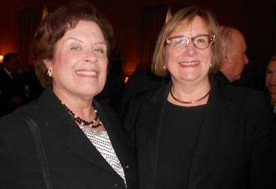 Doris B. Farrelly, Auxiliary President & Kimberls S. Glassman, PhD Honoree