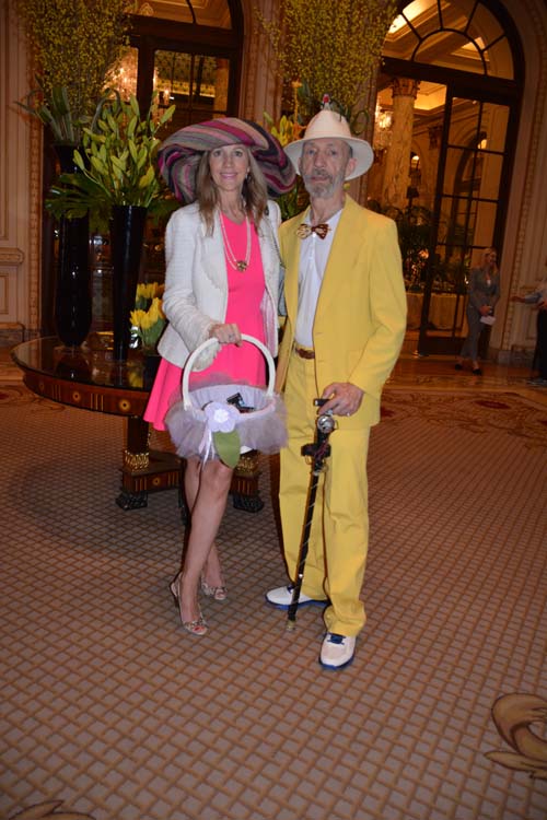  Sara Ann Johnson Kaplan and Michael Ingbar enjoying Easter at The Plaza Hotel.  Photo by:  Rose Billings/Blacktiemagazine.com