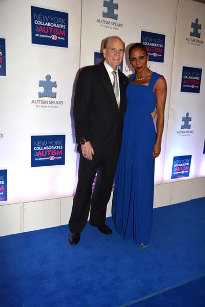 Co-Founder of Autism Speaks Bob Wright and Holly Robinson Pete.  photo by:  rose billings