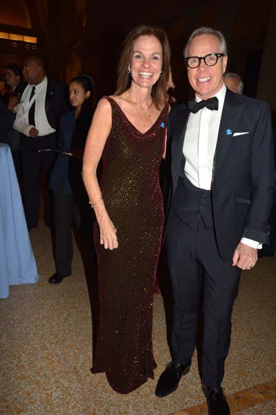 Liz Feld President of Autism Speaks and Chair Tommy Hilfiger.  photo by:  rose billings