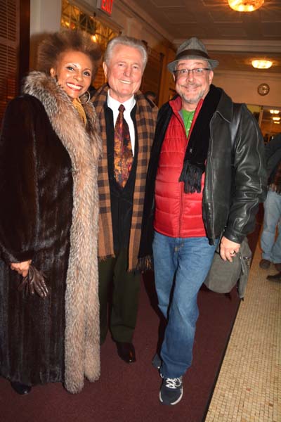  Leslie Uggams and her husband Grahame Pratt and director Michael Bush.  photo by:  rose billings/blacktiemagazine.com