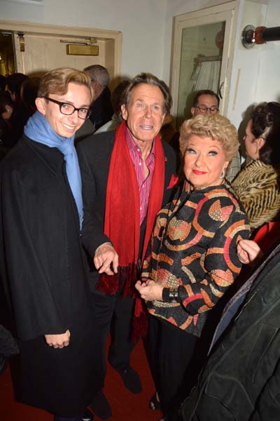   Cole Rumbough, Bill Boggs and Marilyn Maye.  photo by:  rose billings