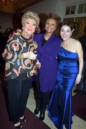 Marilyn Maye, Leslie Uggams and Christine Andreas .  photo by:  rose billings/blacktiemagazine.com