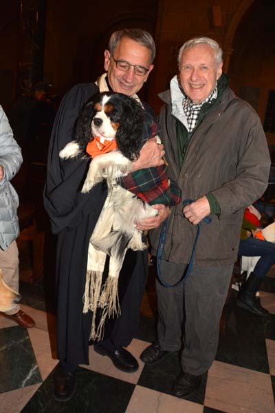  Rabbi Peter Rubinstein with William and Donald Billings..  photo by:  rose billings