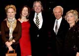 Bette Midler, C-CAP President Susan Robbins, C-CAP Benefit Honoree Michael McCarty, C- Founder and Chairman Richard Grausman, Susan Grausman