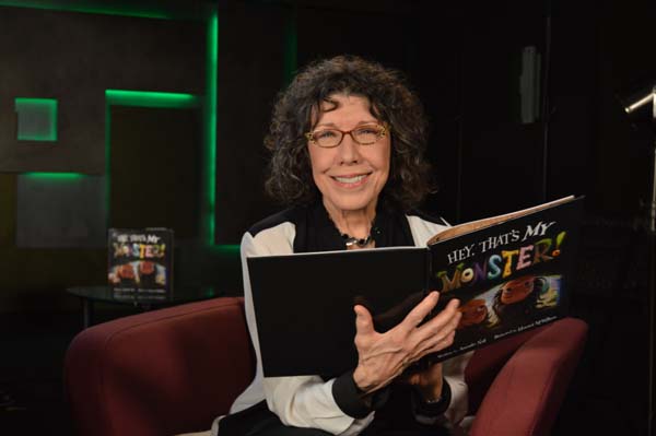 Lily Tomlin reads for SAG-AFTRA Foundation's Storyline Online (storylineonline.net). Photo credit: SAG-AFTRA Foundation