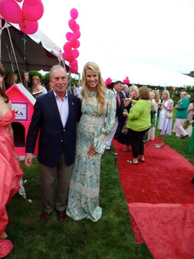 Mayor Bloomberg and Beth Stern.  Photo by:  Katlean De Monchy