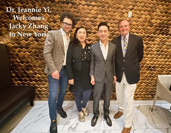 Jesse Weiner, Dr. Jeannie Yi, Jacky Zhan, Gerard Mc Keon