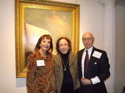 Annette Blaugrund, Barbara Slifka and Peter Wolf