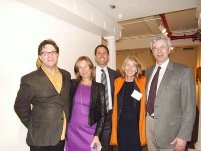 Ross Lewis, Paola Eisler, Joe Eisler, Rebecca Chapman and Adam Van Duren