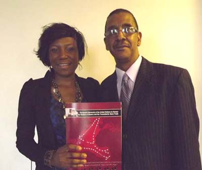  Tevia Clarke, Ambassador Raymond Wolfe