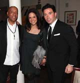 Russell Simmons, Soledad O'Brien, Sal Strazzullo.  Photo by:  A. De VOS/PatrickMcMullan.com