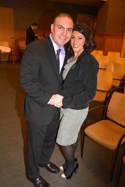 Matthew and Renee.  Photo by:  Rose Billings/Blacktiemagazine.com