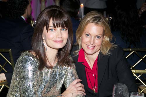  Paulina Porizkova and Ali Wentworth.  Photo by:  Julie Skarratt