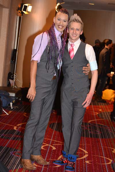 Nico Franklin and Paul Daniel.  Photo by:  Rose Billings/Blacktiemagazine.com