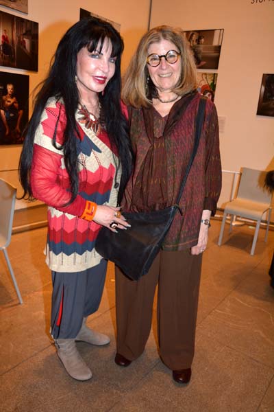 Loreen Arbus  and Anita Altman.  Photo by: Rose Billings/Blacktimagazine.com