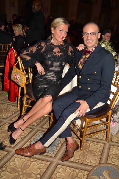 Barbara Regna and Victor De Souza.  photo by:  rose billings/blacktiemagazine.com