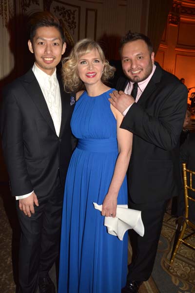 Nori Inoguchi, Alix Astir and Christopher A. Pape.  photo by:  rose billings/blacktiemagazine.com