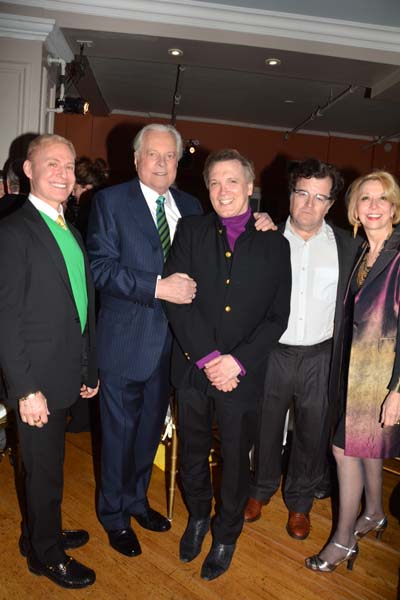 Richard Weinberg, Robert Osborne, Charles Busch, Kenneth Lonergano and Julie Halston, Photos by:  Rose Billings/Blacktiemagazine.com 