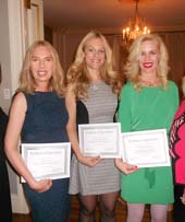 Lauren Lawrence, Consuelo Vamderbilt Costin and Michelle-Marie Heinemann.  Photo by:  Joyce Brooks