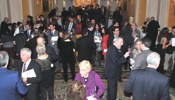  Wine and Food Editors, trade representatives and VIP  attend the Wine Tasting Reception.