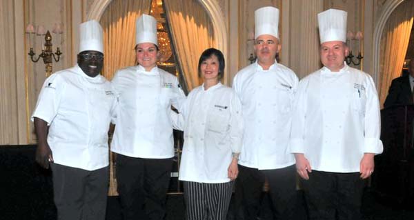 The Gala Dinner was prepared by the executive chefs at the JW Marriott Essex House.