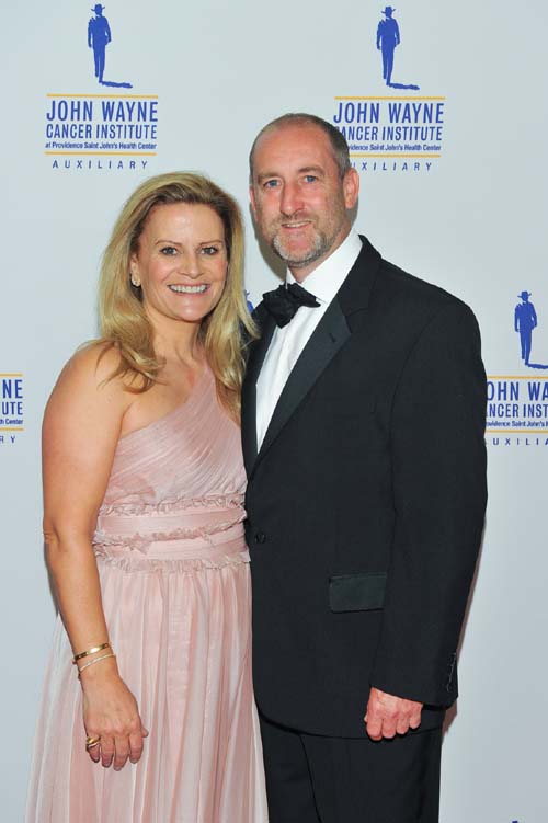 Melanie Wayne (granddaughter of John Wayne) and her husband Shane Bush