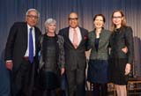 Reynold Levy, Jane B. O'Connell, Darren Walker, Karen L. Rosa, Veronica M. White Photo by:  Sophia Negron