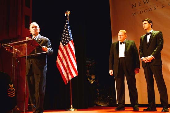  Mayor Michael R. Bloomberg, Founder & Chairman Emeritus of the Benefit Fund Rusty Staub, and Former Deputy Mayor of NYC and Board Member of Benefit Fund Edward Skyler.  Photo by:  Patrick McMullan 